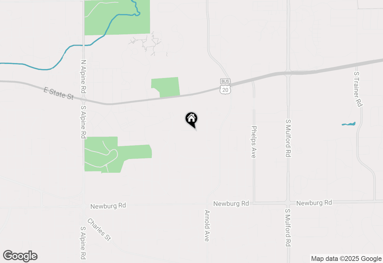 Map of 5135 Diane Court #10, Rockford, IL 61108