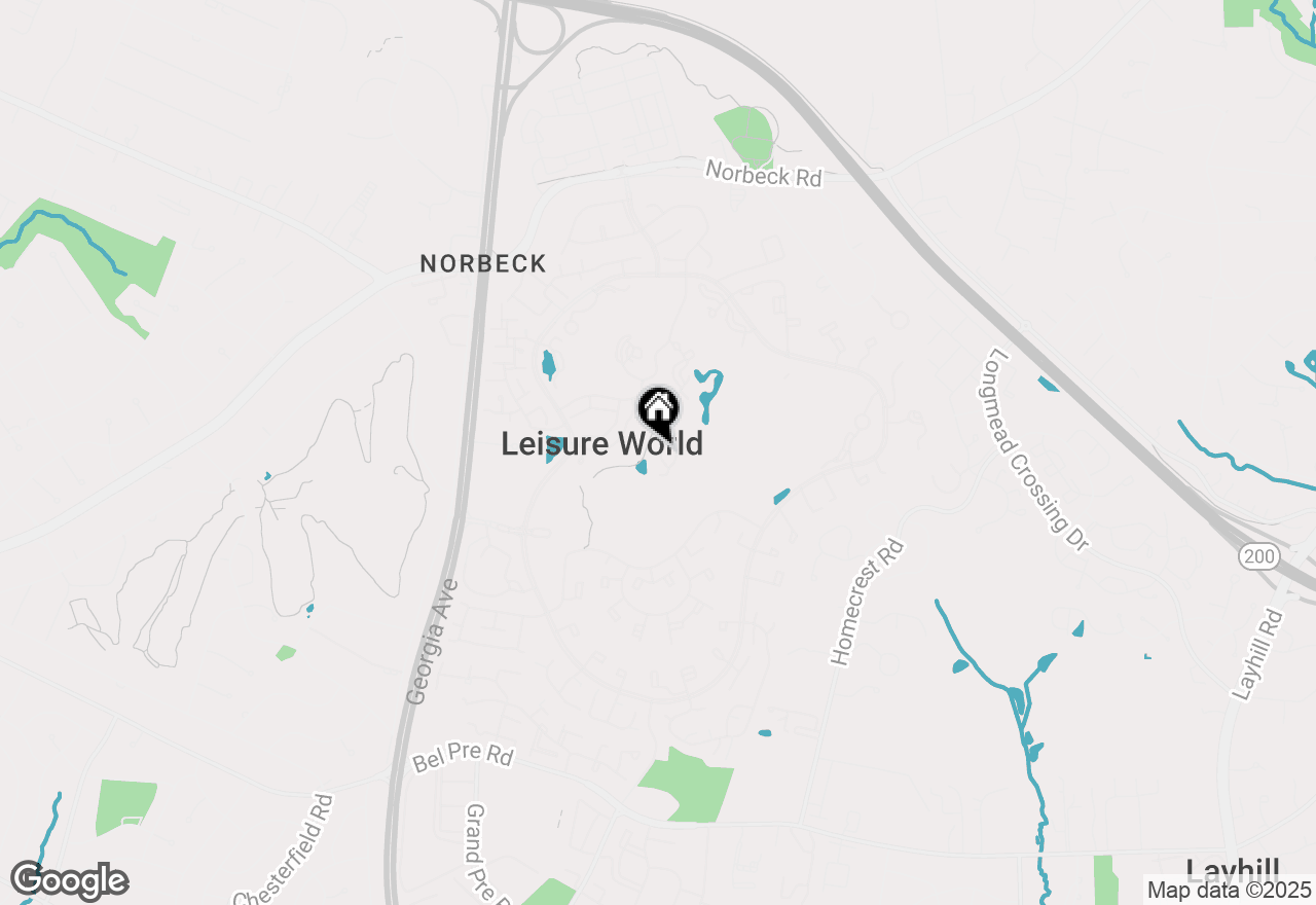 Map of 15101 Interlachen Drive #1-722, Silver Spring, MD 20906