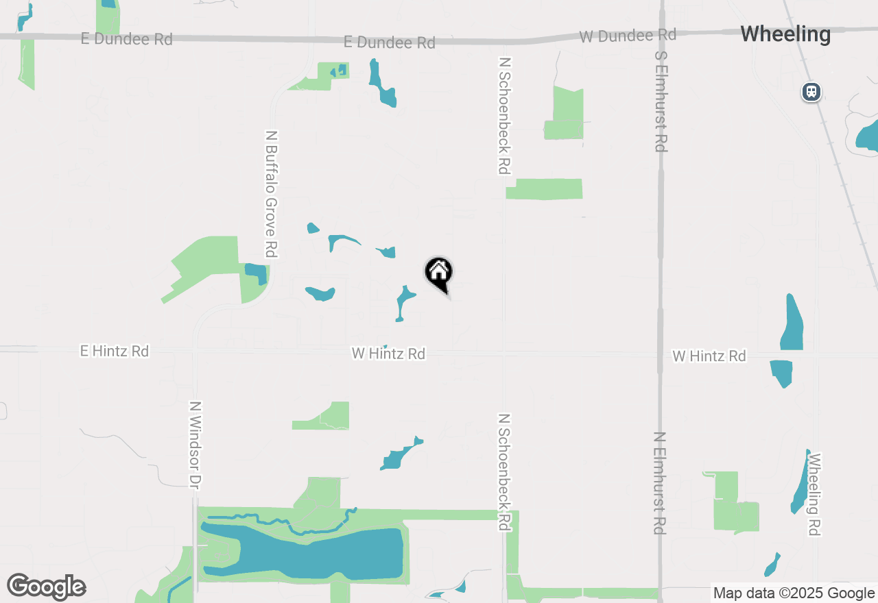 Map of 2822 Jackson Drive, Arlington Heights, IL 60004