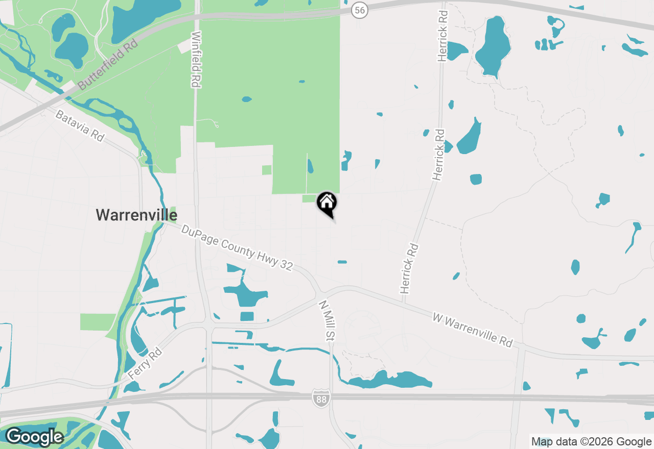 Map of 27W440 Central Avenue, Warrenville, IL 60555