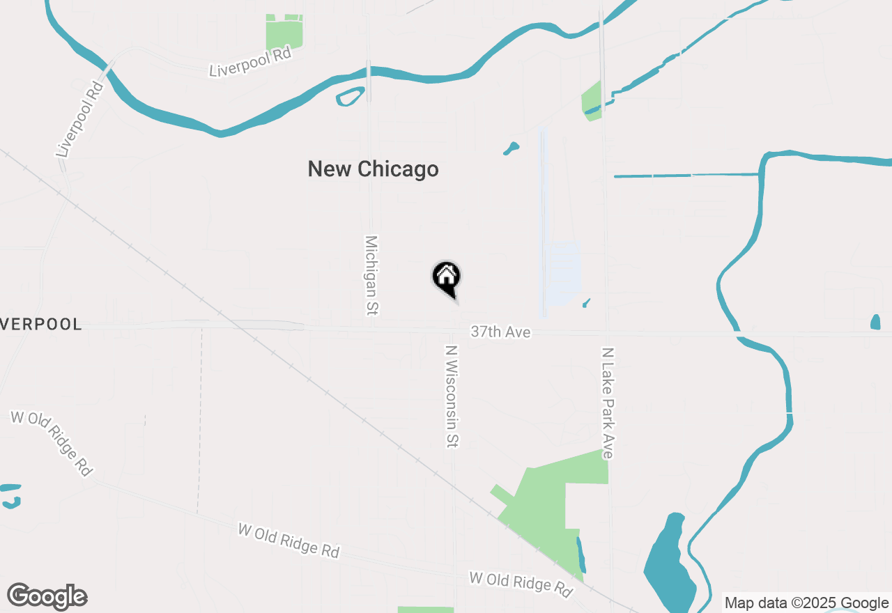 Map of 428 Harrison Avenue, Hobart, IN 46342