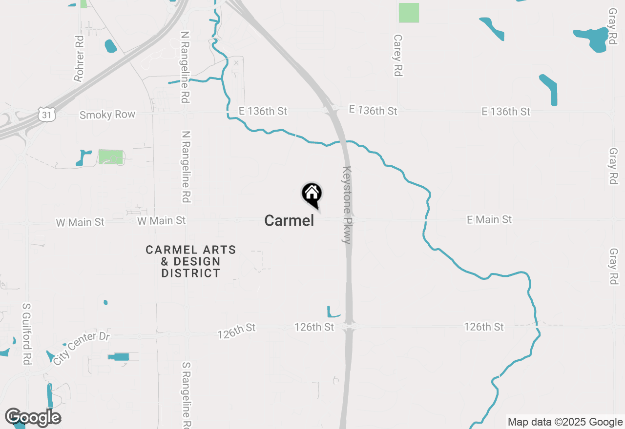 Map of 712 E Main Street, Carmel, IN 46032