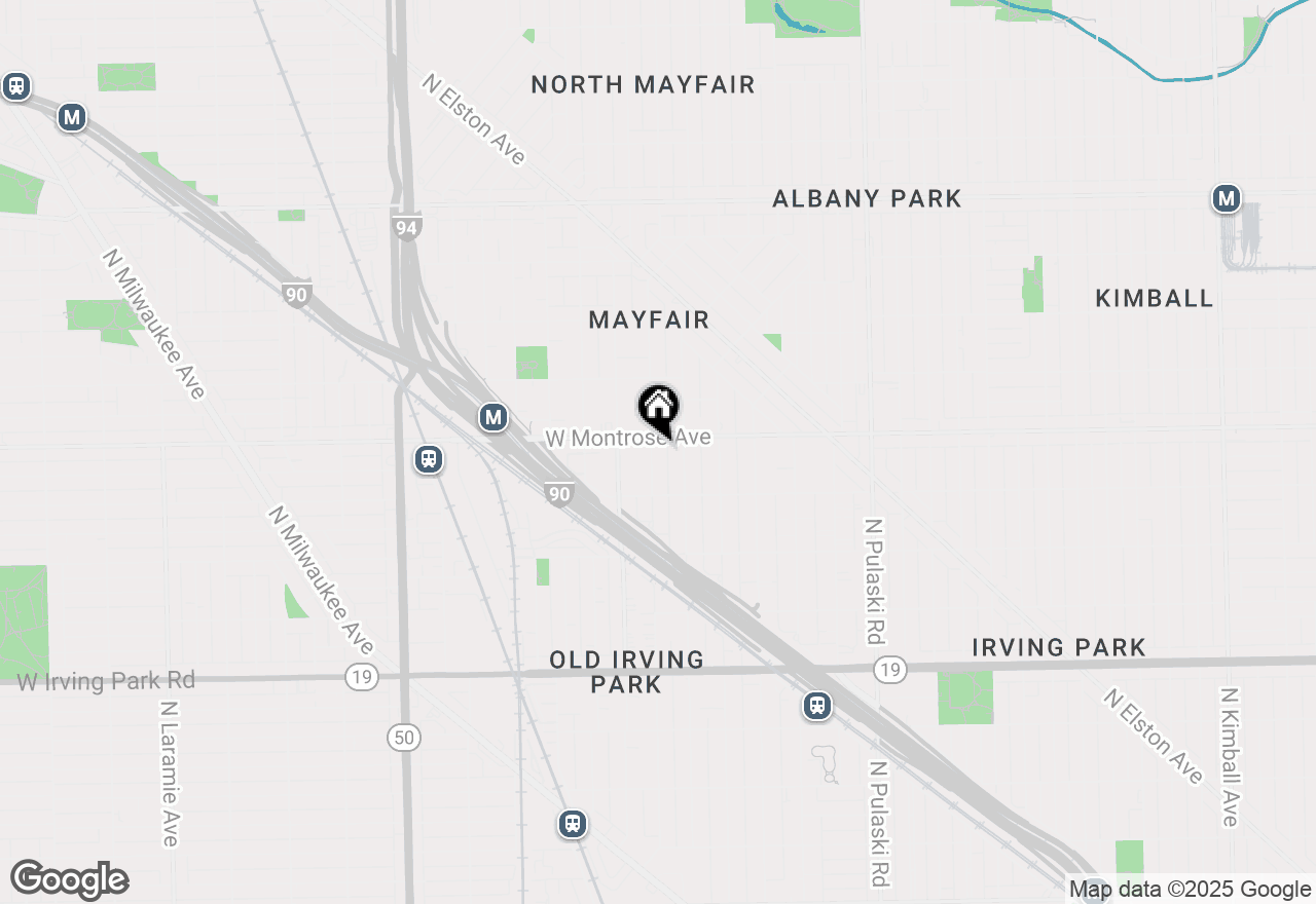 Map of 4347 N Lowell Avenue, Chicago, IL 60641