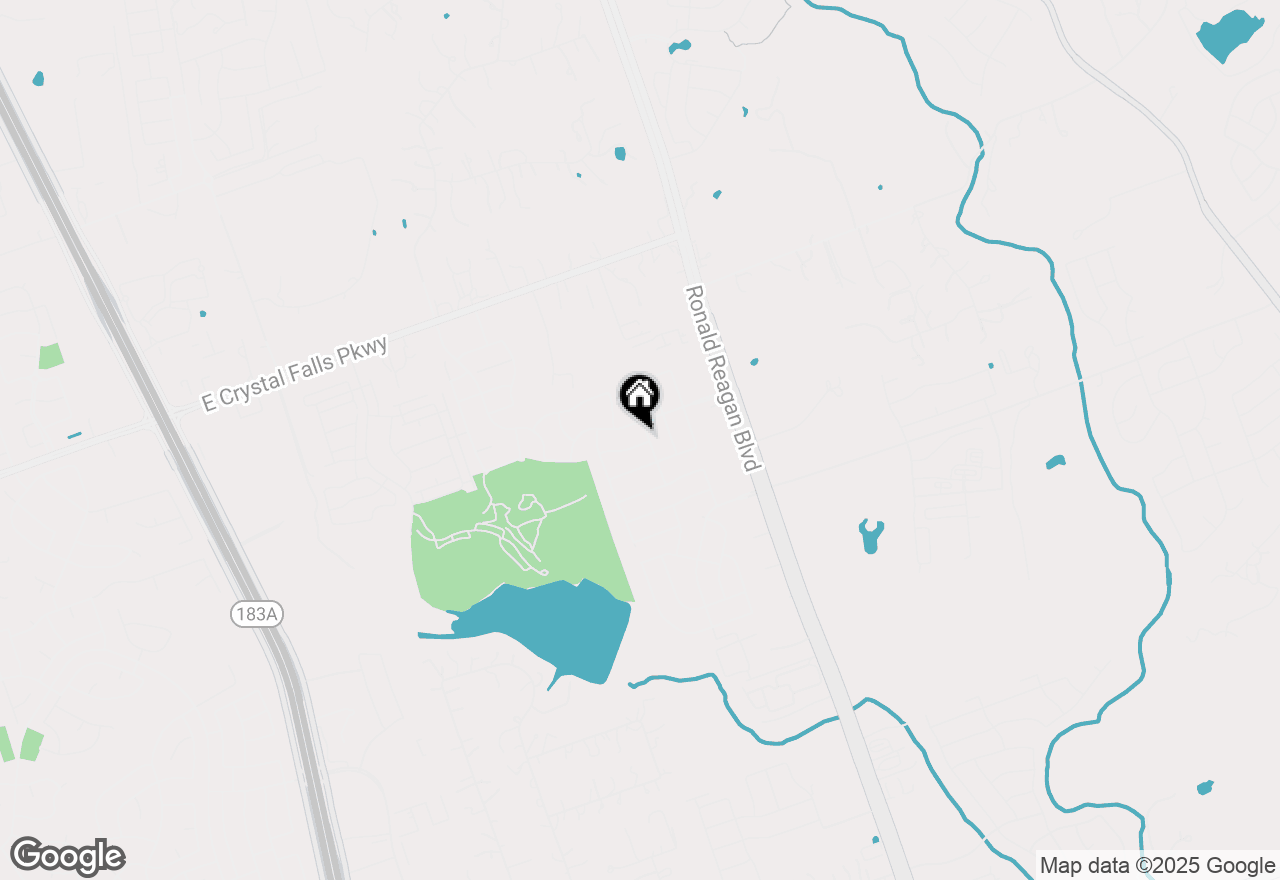 Map of 2421 Chimney Rock Rd, Leander, TX 78641