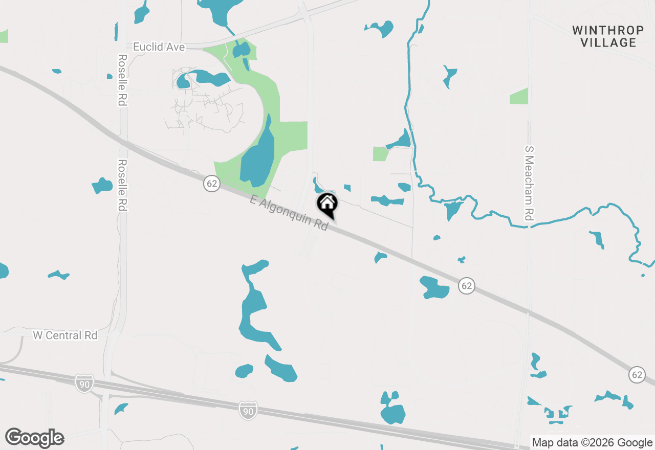 Map of 700 E Algonquin Road #2406, Schaumburg, IL 60173