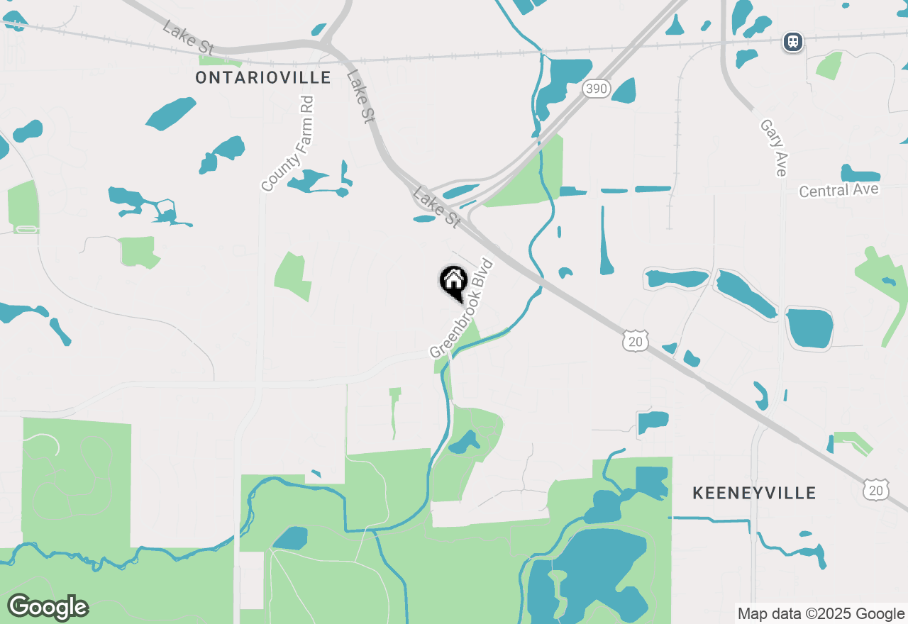 Map of 5775 Madrid Court #A, Hanover Park, IL 60133