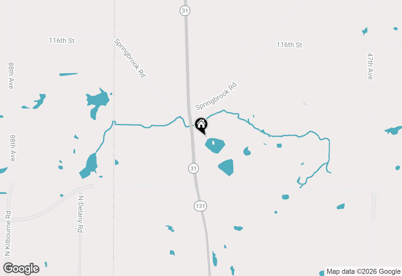 Map of 6636 124th St, Pleasant Prairie, WI 53158