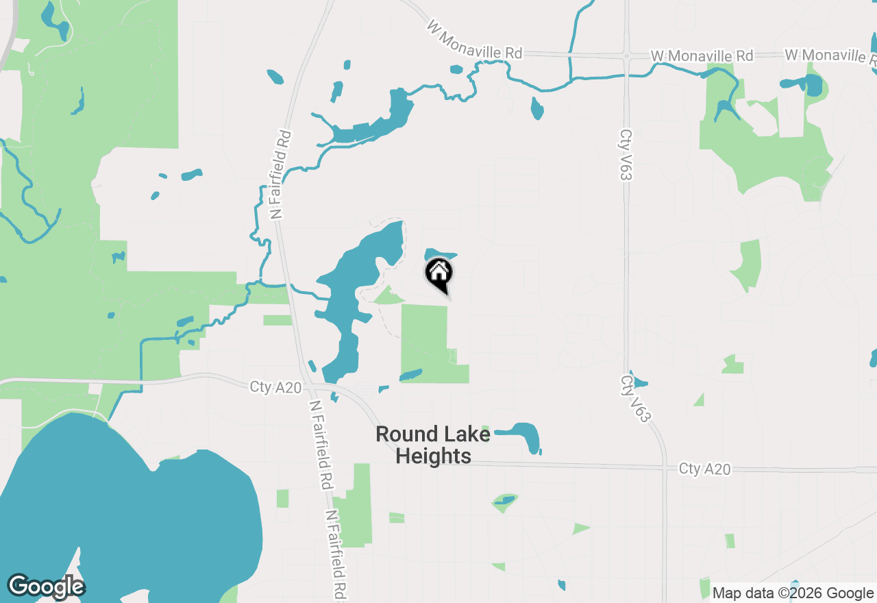 Map of 879 Sioux Drive, Round Lake Heights, IL 60073
