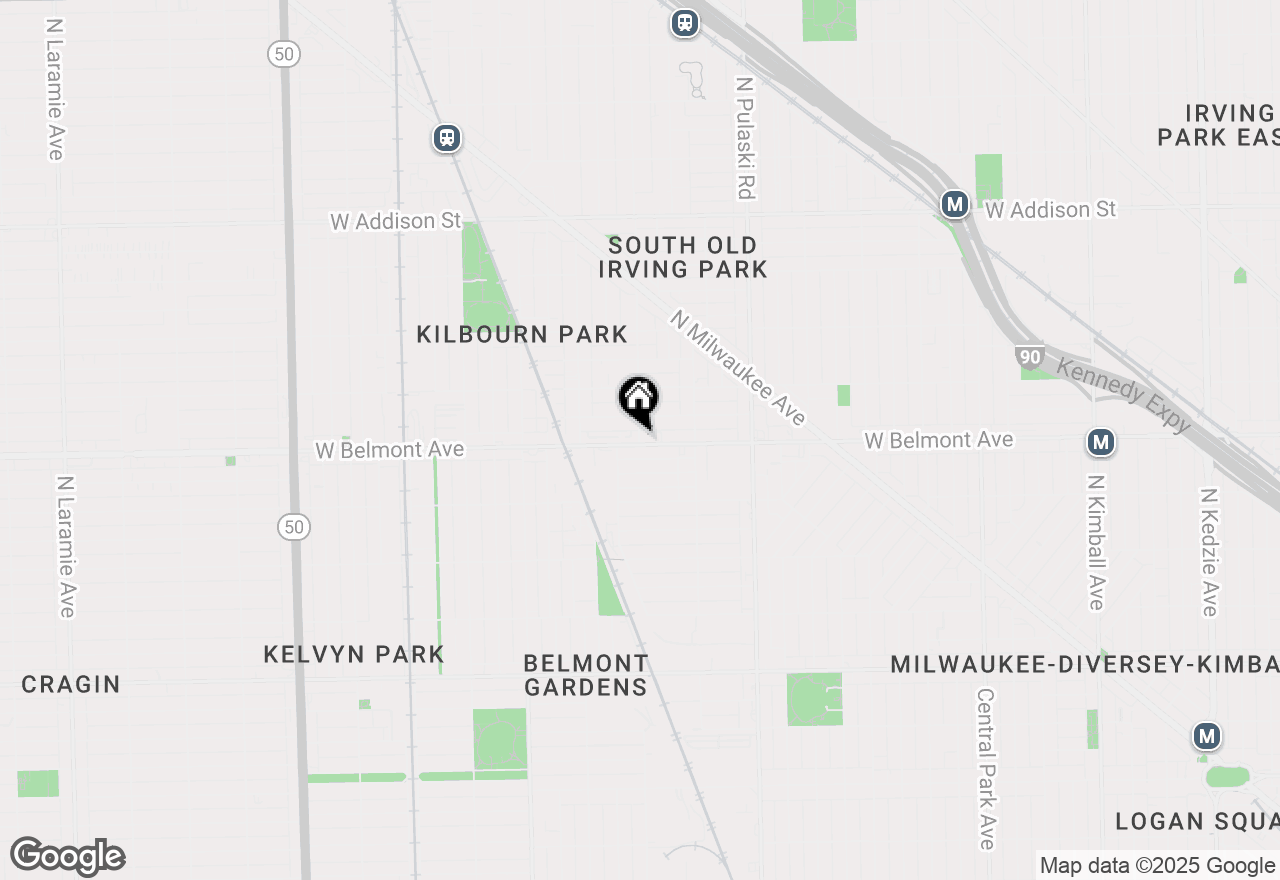 Map of 3204 N Keeler Avenue, Chicago, IL 60641