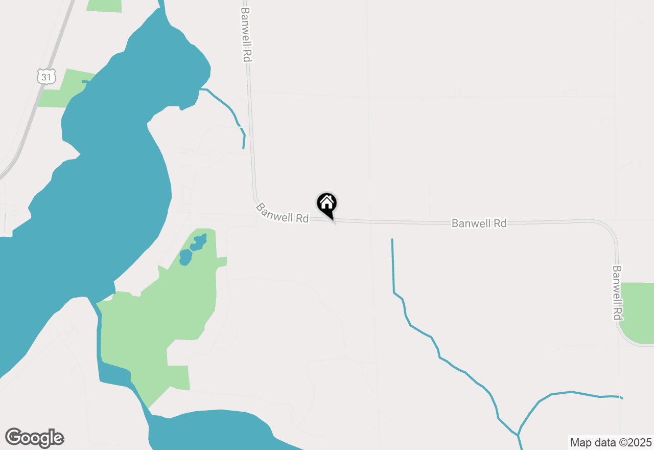 Map of 8878 Banwell Road, Alanson, MI 49706