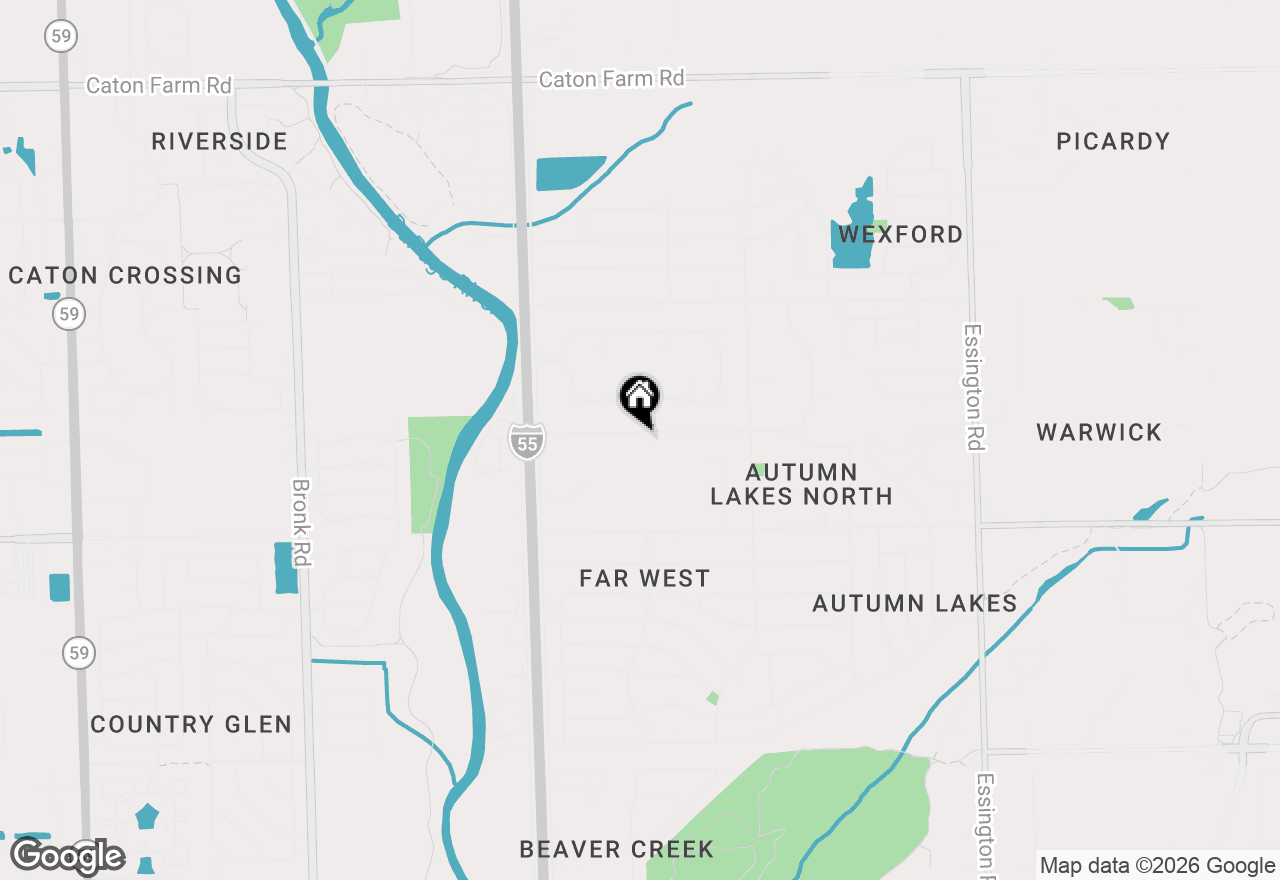 Map of 3100 Harris Drive, Joliet, IL 60431