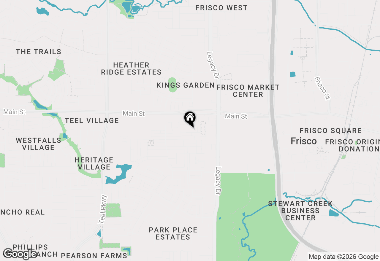 Map of 4184 Curtiss Drive, Frisco, TX 75034