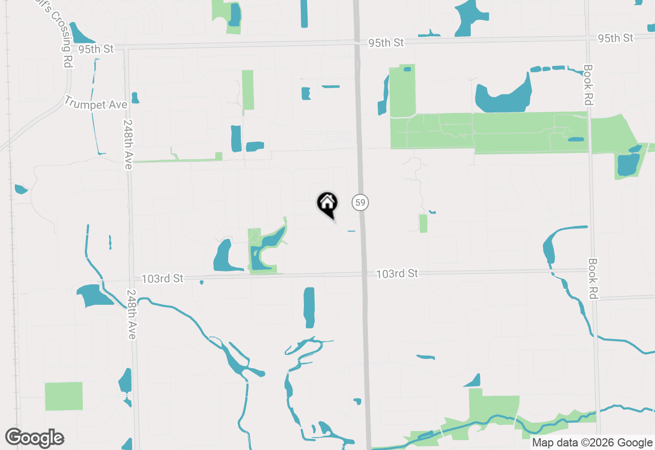Map of 3819 Junebreeze Lane, Naperville, IL 60564