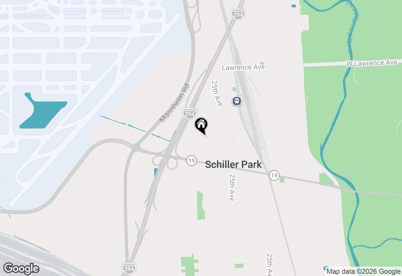 Map of 9966 Montrose Avenue, Schiller Park, IL 60176