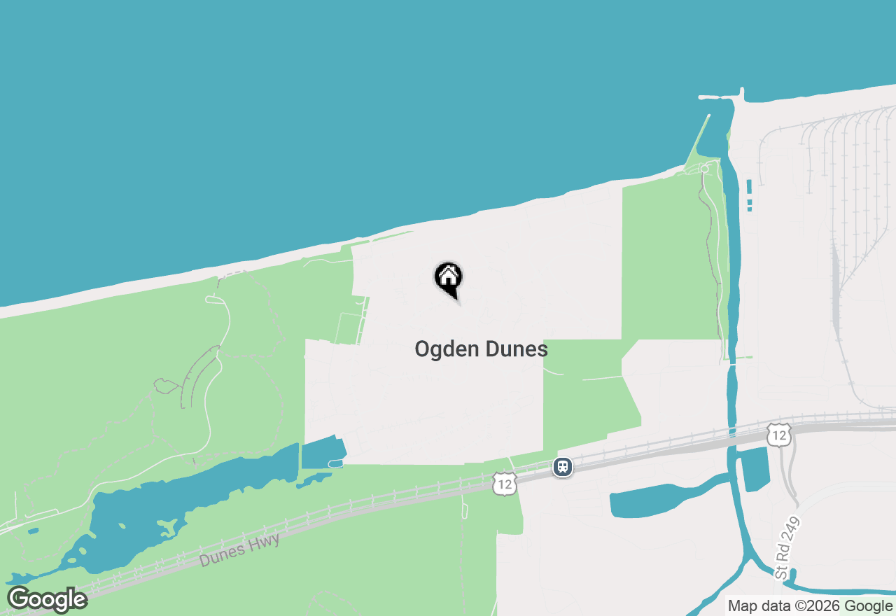 Map of 23 Sunset Trail, Ogden Dunes, IN 46368