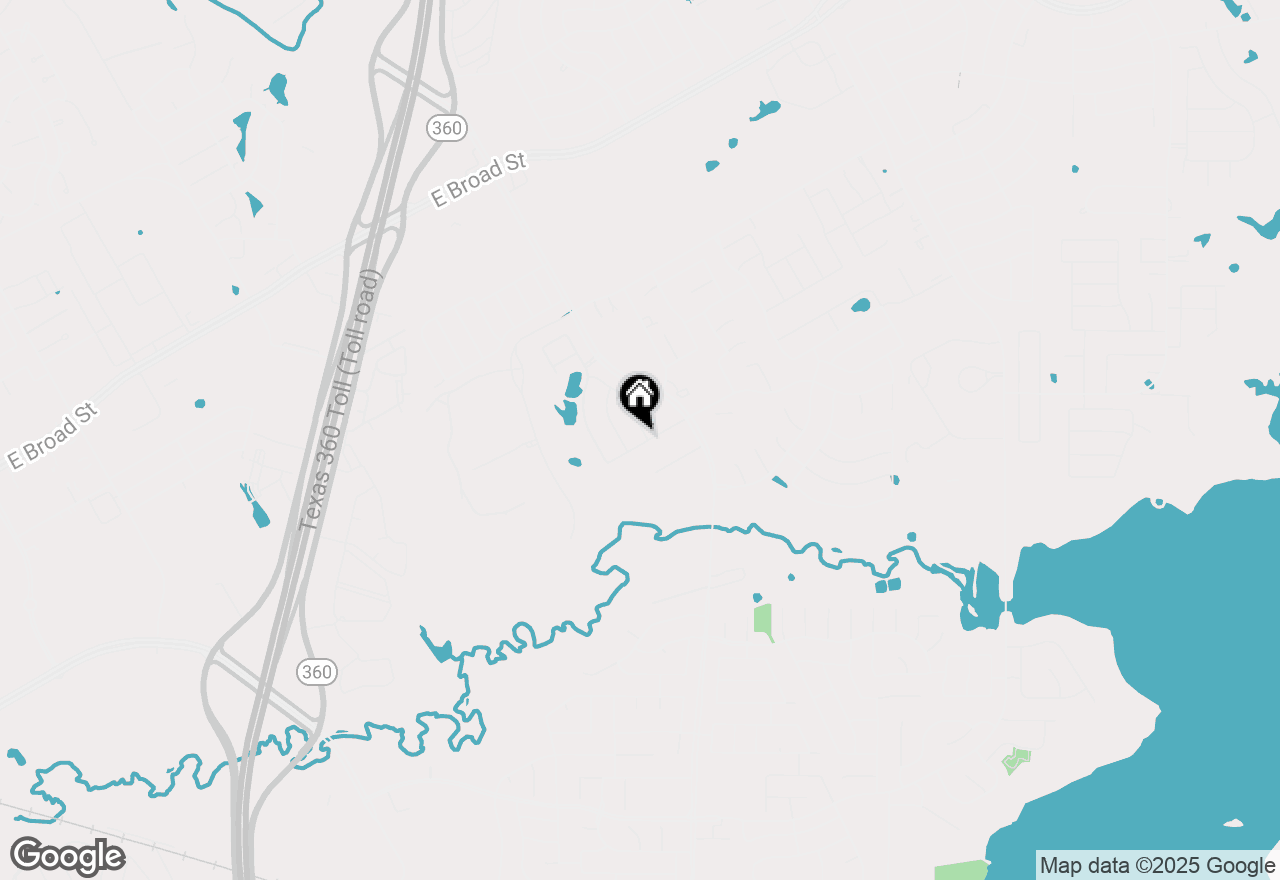 Map of 400 Lismore Drive, Mansfield, TX 76063