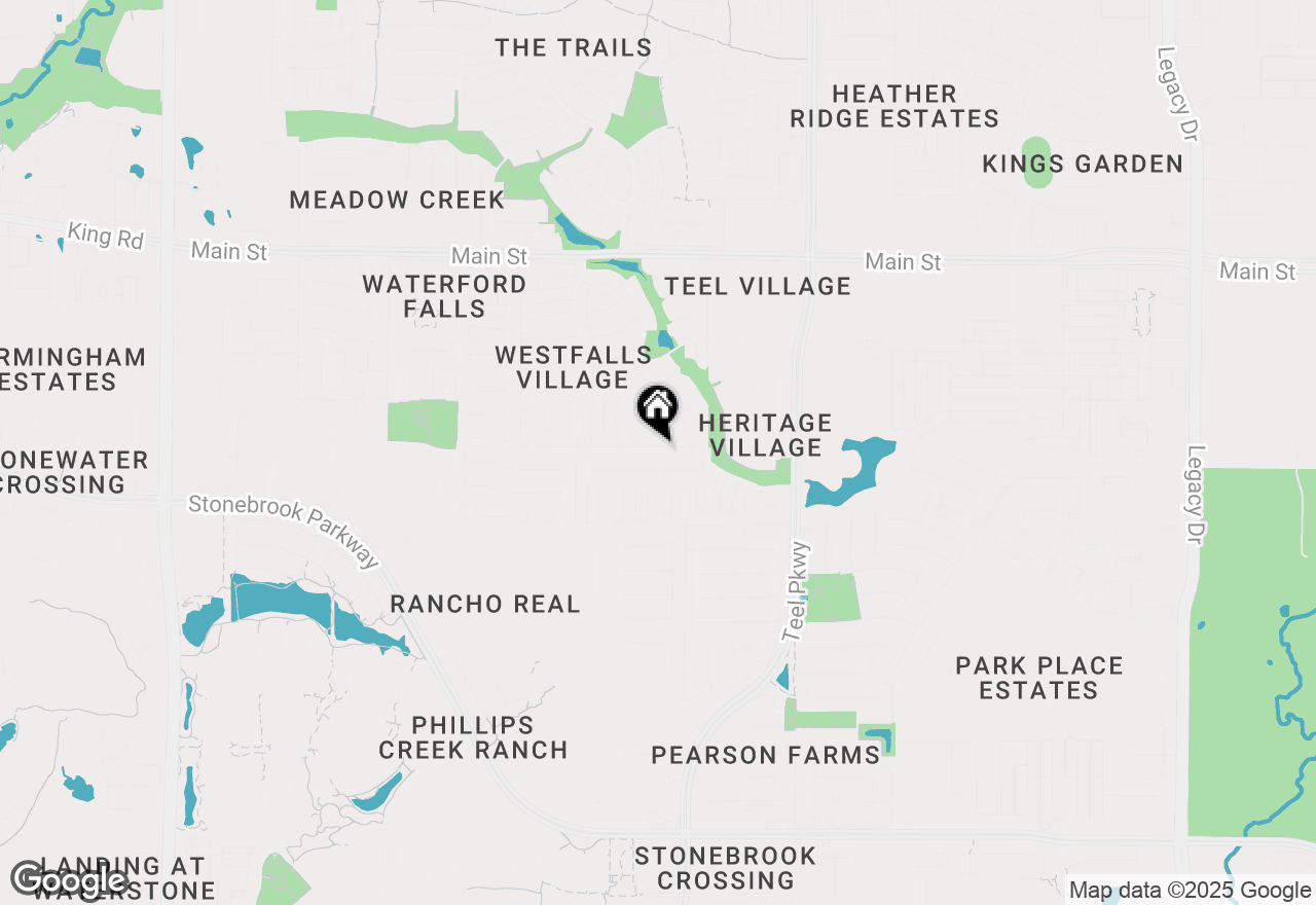 Map of 2386 Angel Falls Drive, Frisco, TX 75036