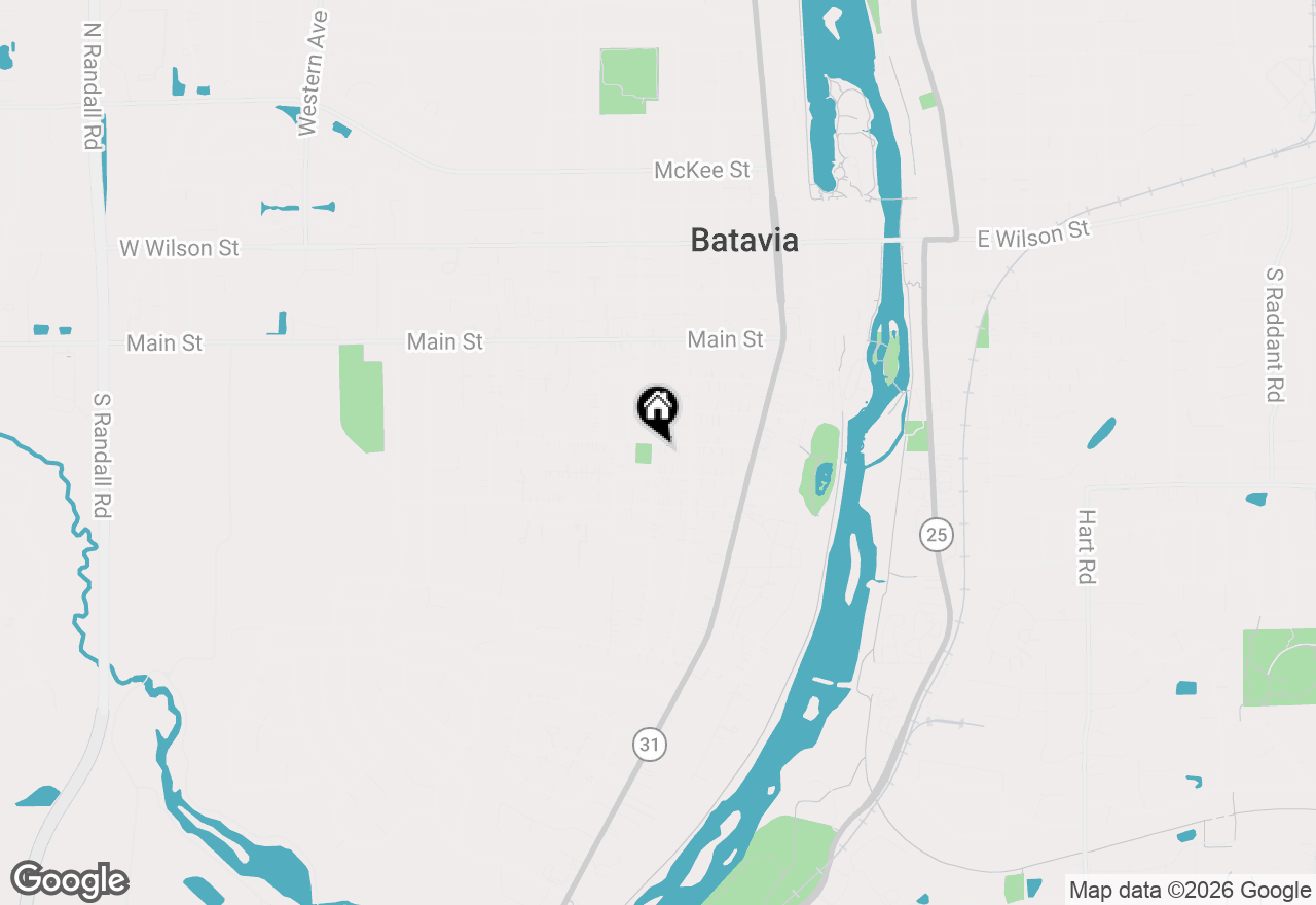 Map of 534 Walnut Street, Batavia, IL 60510