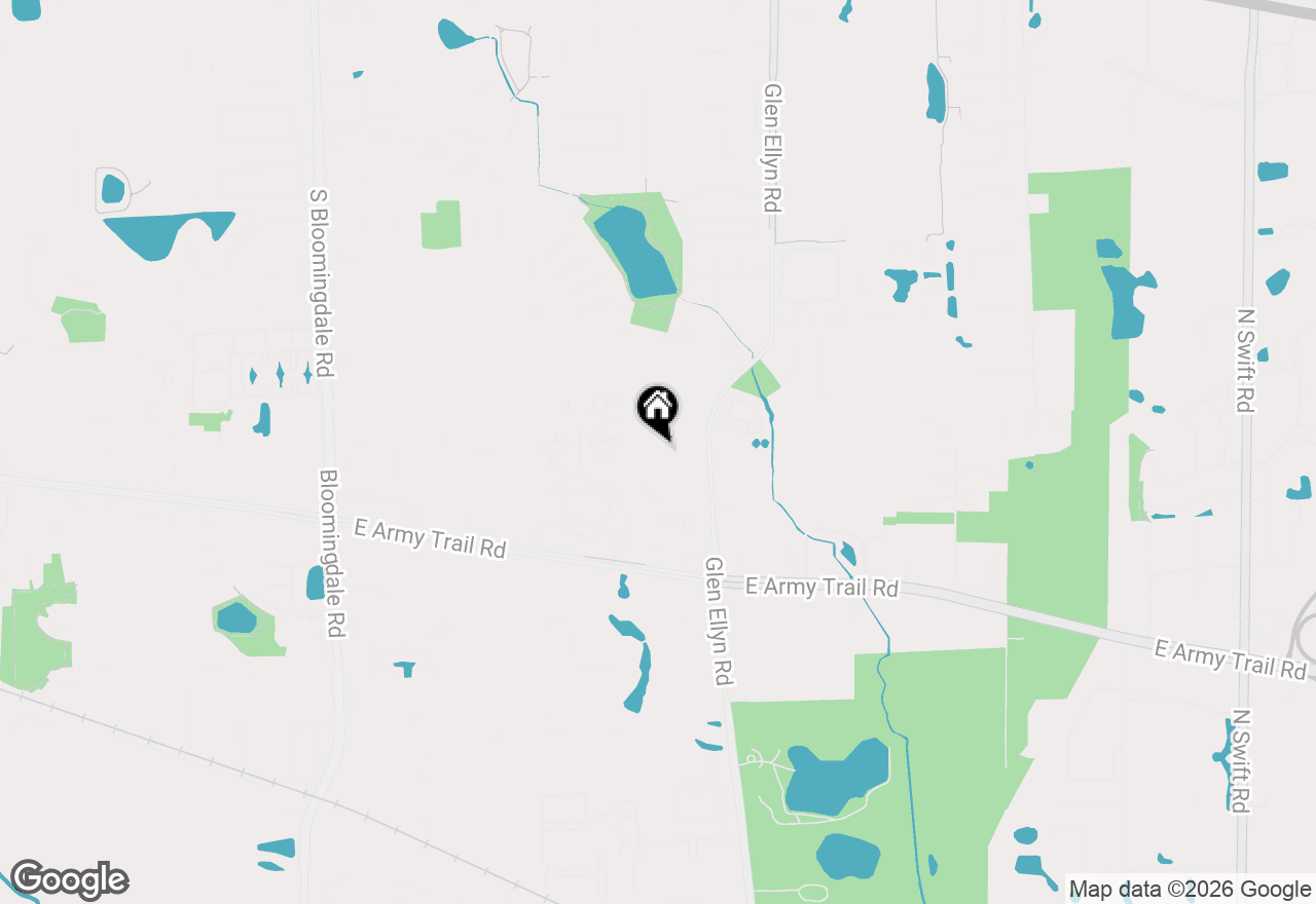 Map of 211 Applewood Lane, Bloomingdale, IL 60108