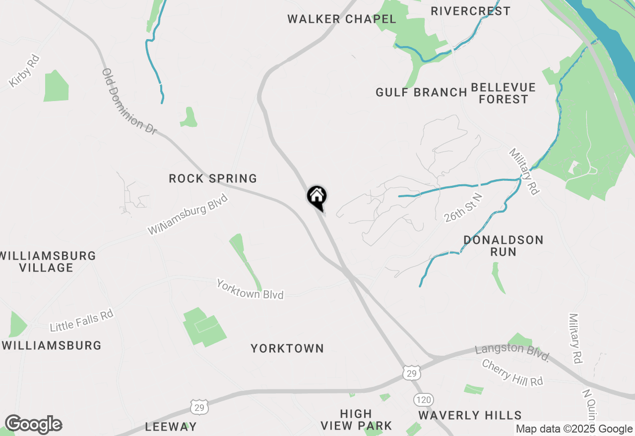 Map of 3100 N Glebe Road, Arlington, VA 22207