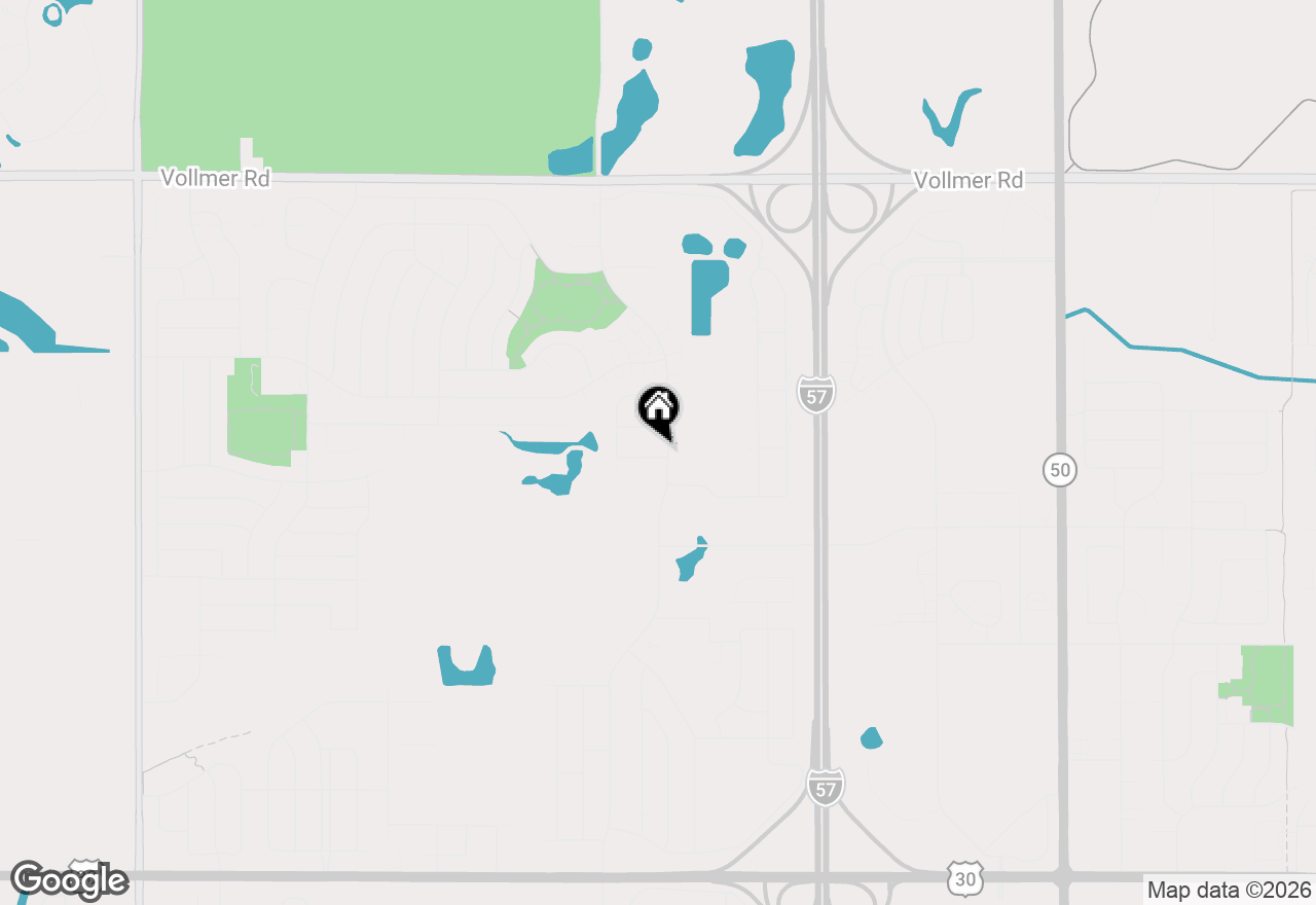 Map of 322 Central Avenue, Matteson, IL 60443