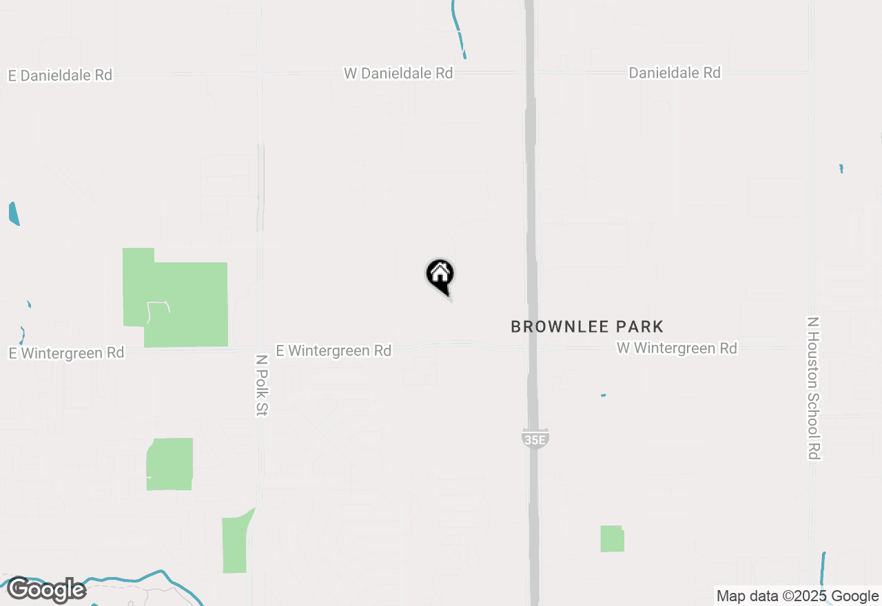 Map of 1209 Gannon Lane, Desoto, TX 75115