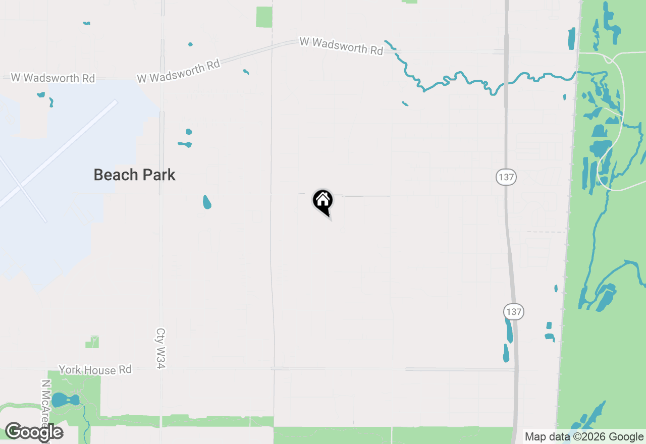 Map of 38386 N Wilson Avenue, Beach Park, IL 60087