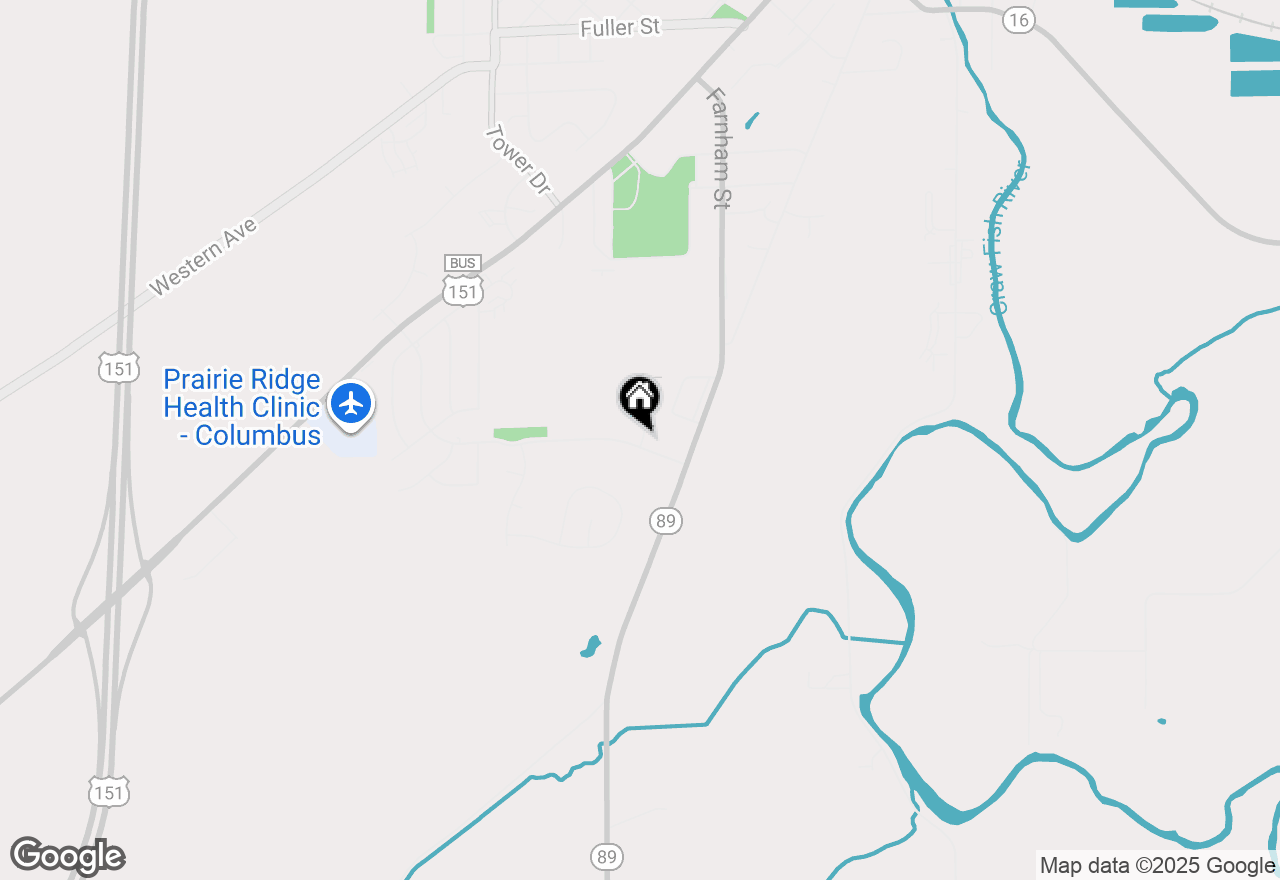 Map of 113 Summit Court, Columbus, WI 53925