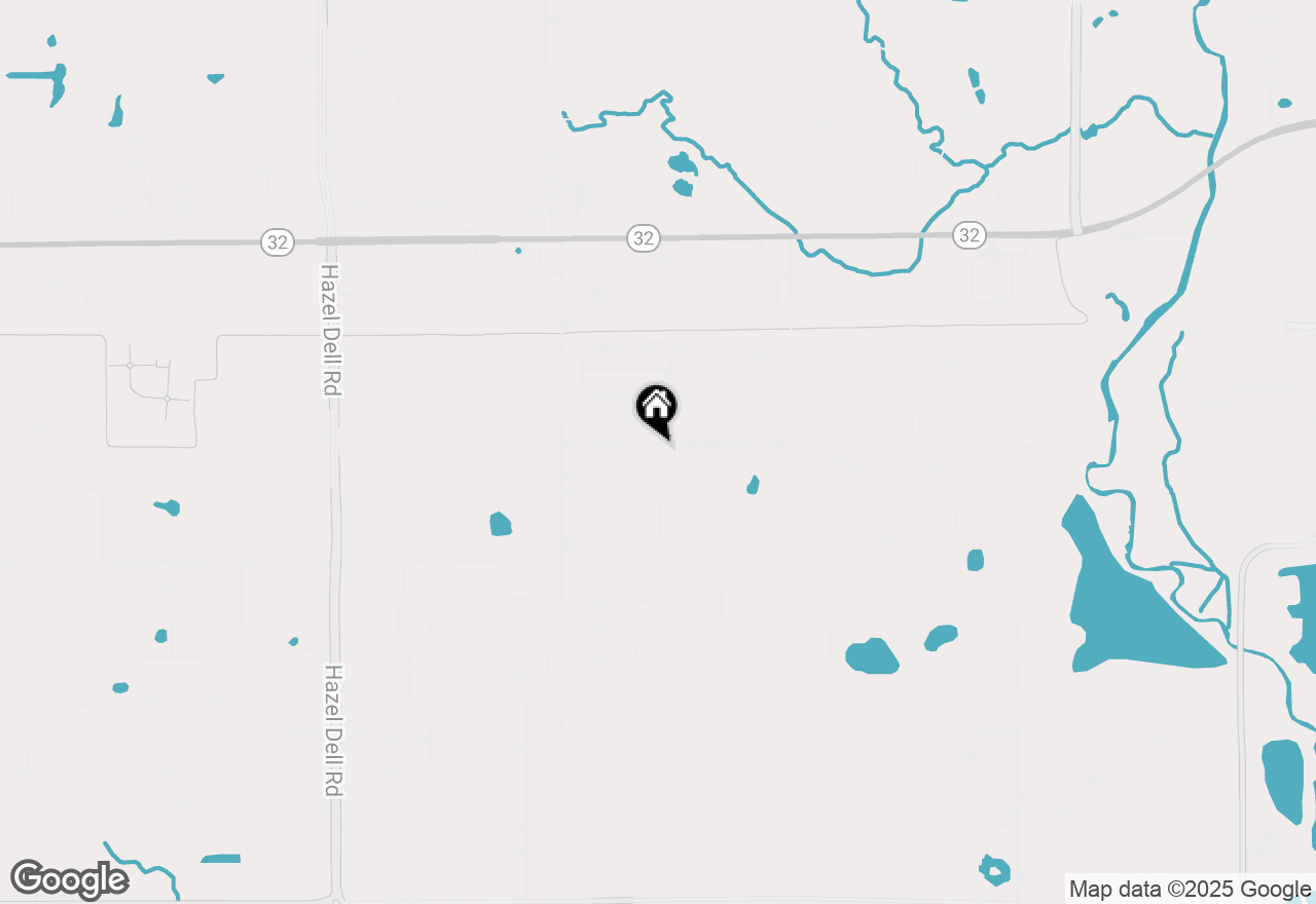 Map of 16866 Daly Drive, Noblesville, IN 46062