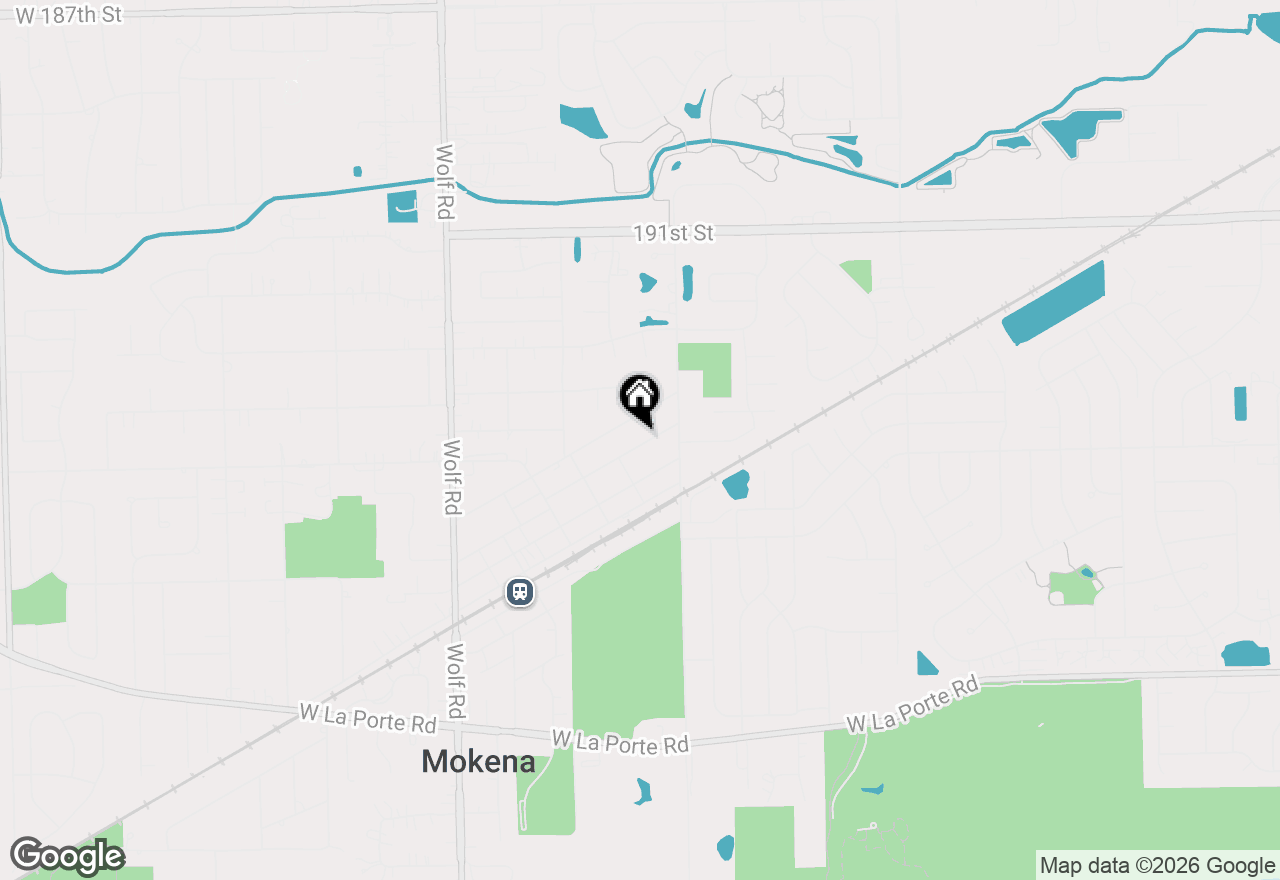 Map of 10832 Carpenter Street, Mokena, IL 60448