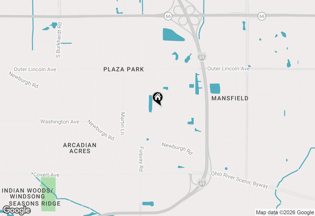 Map of 7850 Brookshire Court, Evansville, IN 47715
