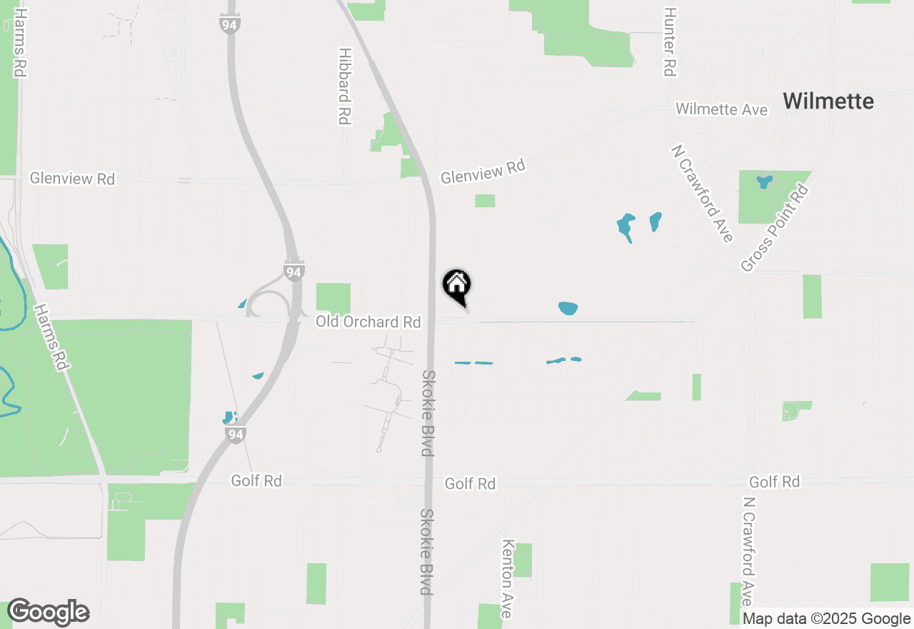 Map of 4700 Old Orchard Road #308, Skokie, IL 60076