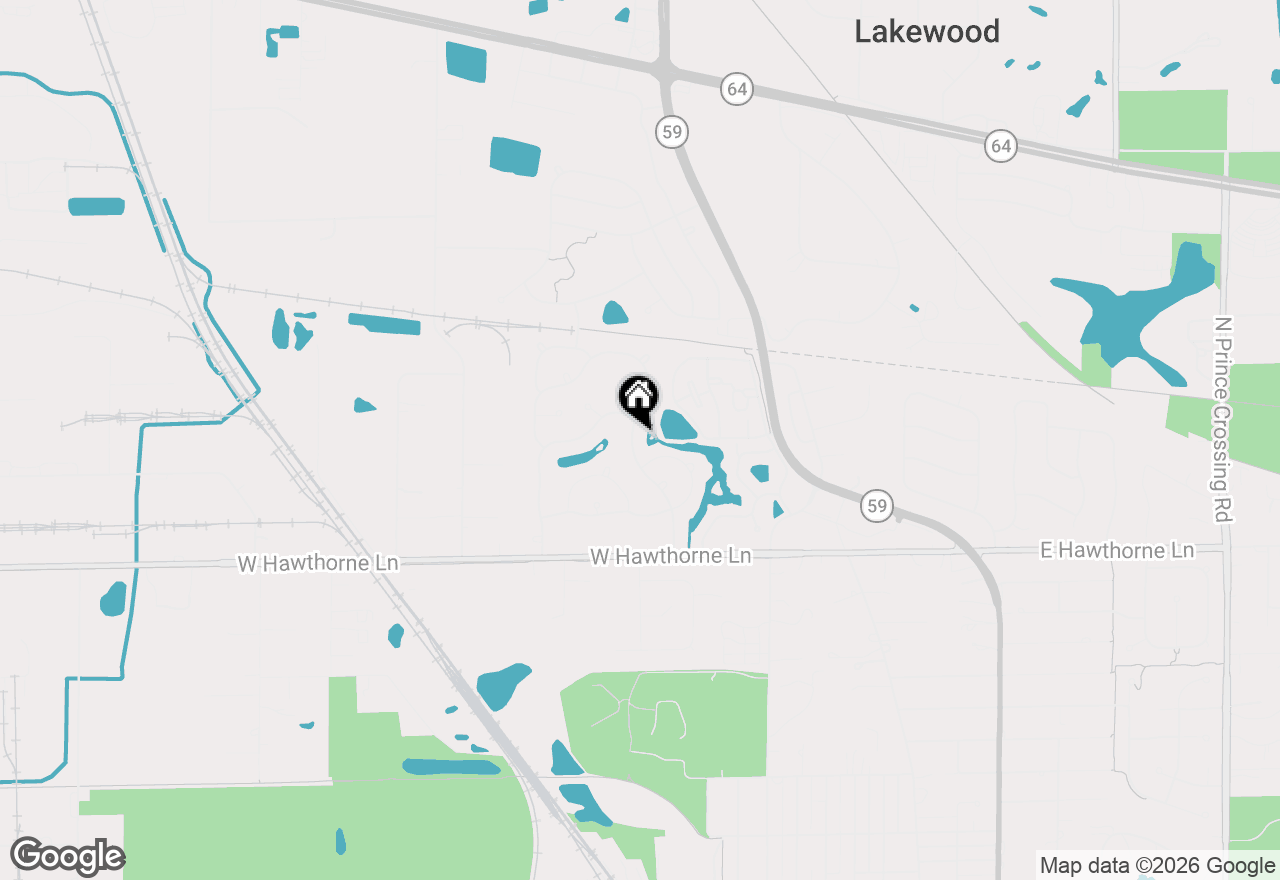Map of 1063 Willow Creek Road, West Chicago, IL 60185