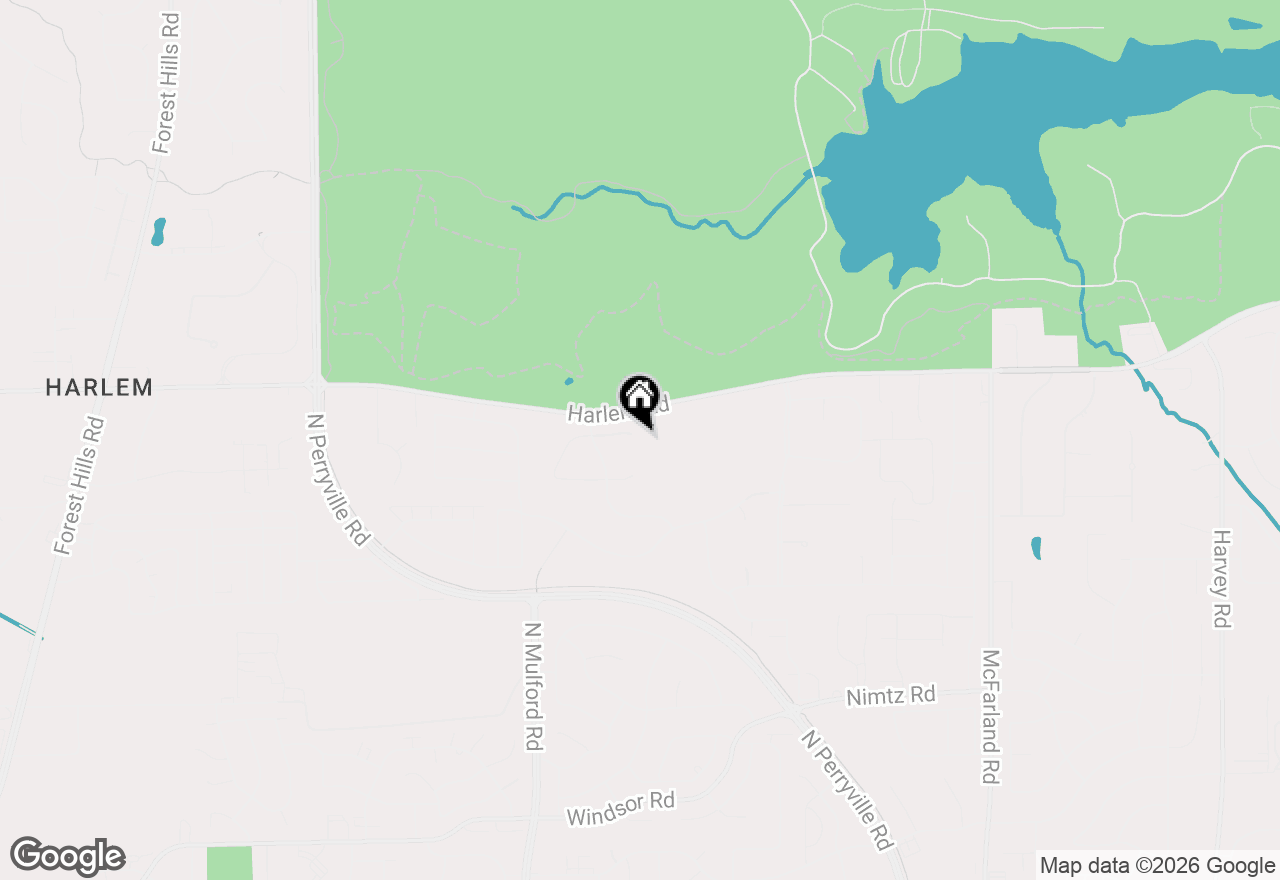 Map of 6364 Parks Edge Drive, Loves Park, IL 61111