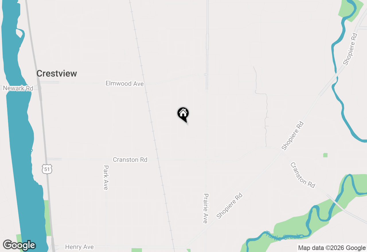 Map of 2326 Butlin Dr, Beloit, WI 53511