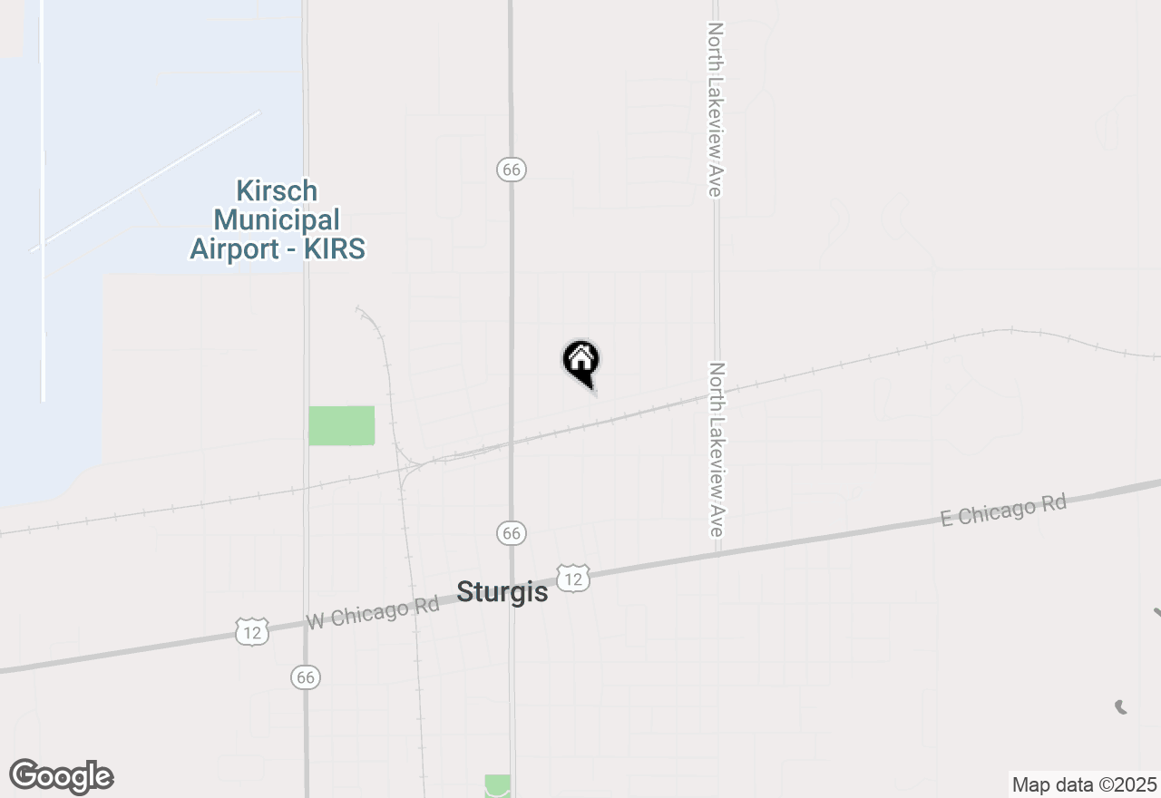 Map of 402 N 4th Street, Sturgis, MI 49091