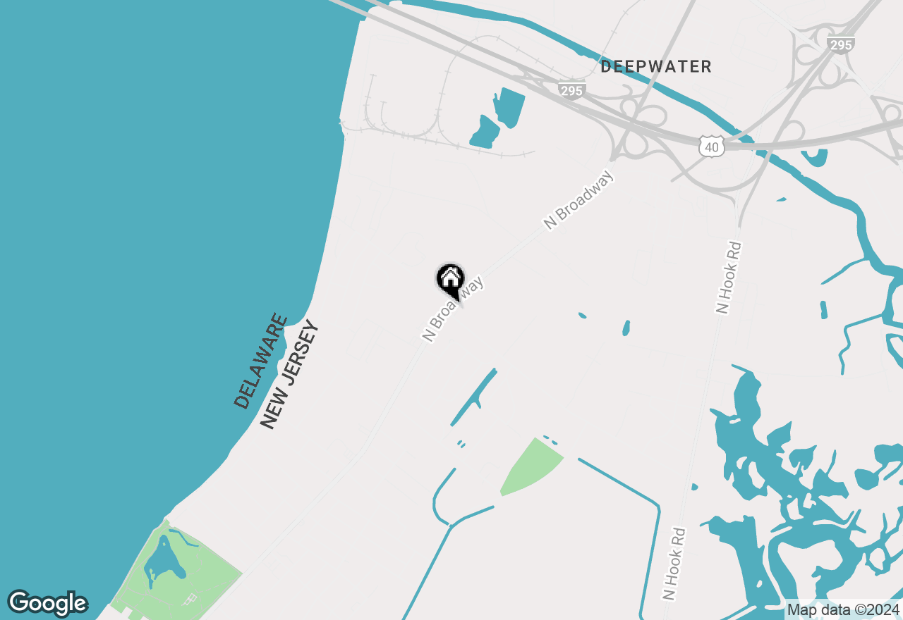 Map of 304 N Broadway, Pennsville, NJ 08070