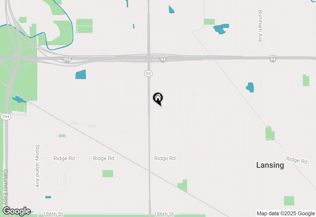 Map of 17823 Glen Oak Avenue, Lansing, IL 60438