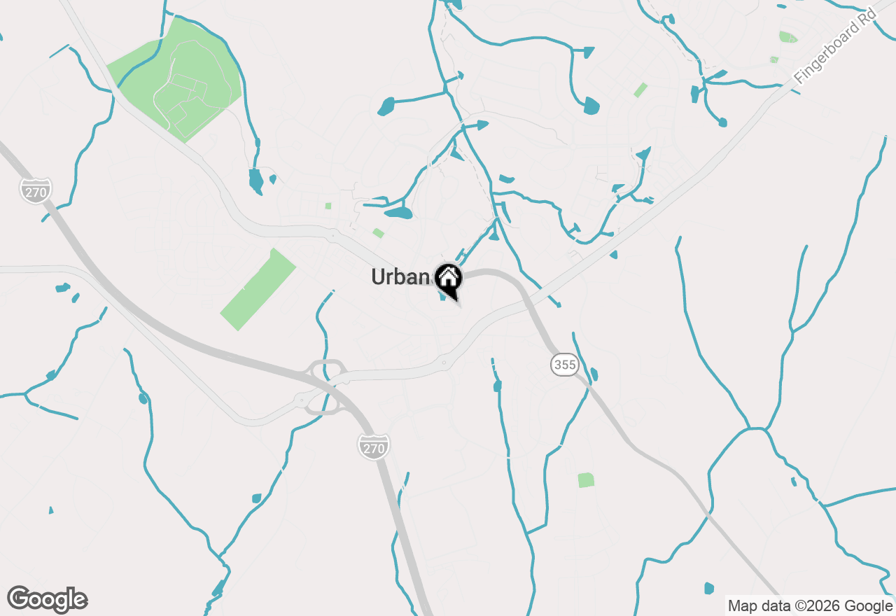 Map of 9150 Kenway Lane, Frederick, MD 21704