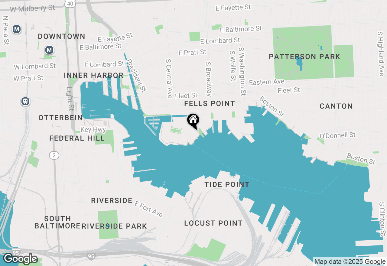 Map of 1500 Thames Street #401, Baltimore, MD 21231