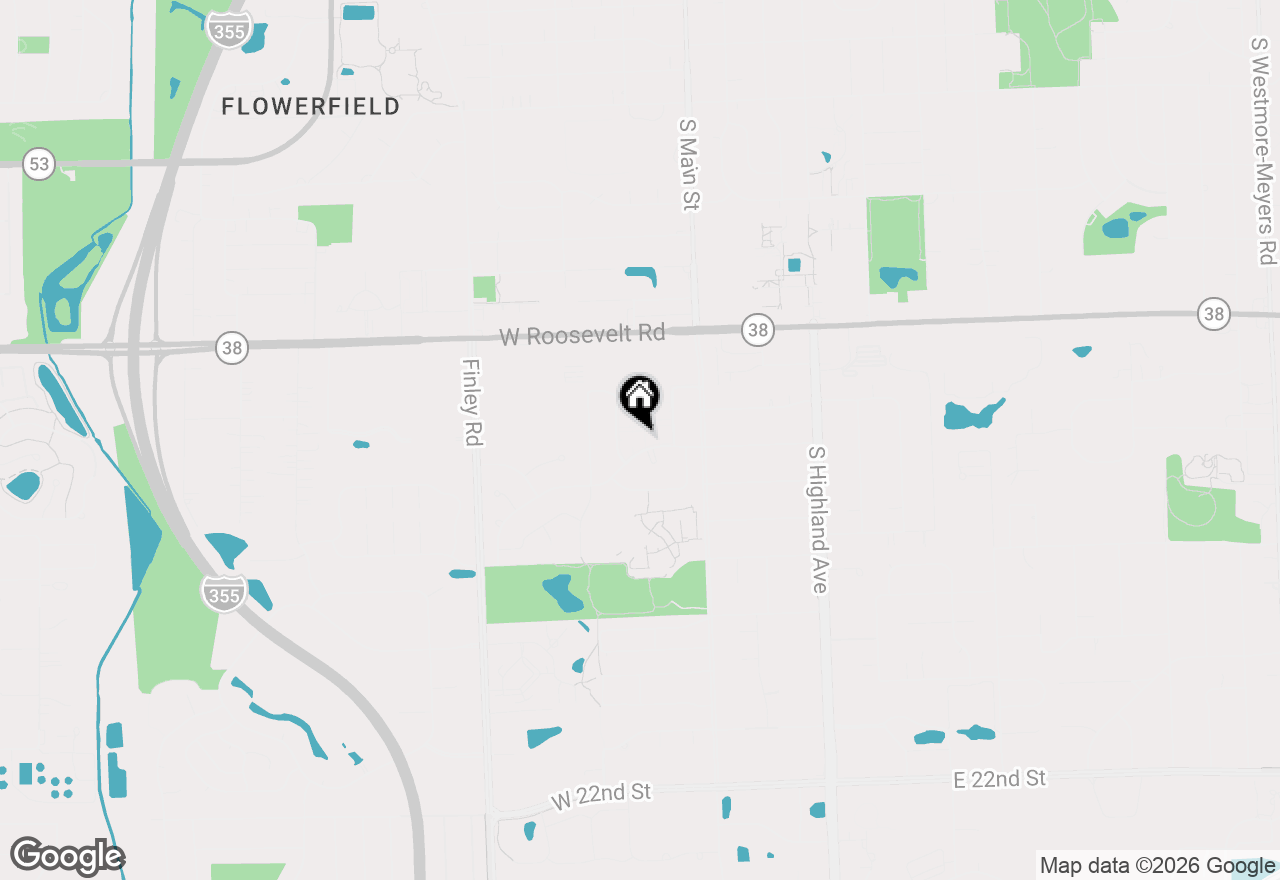 Map of 212A Collen Drive #123, Lombard, IL 60148