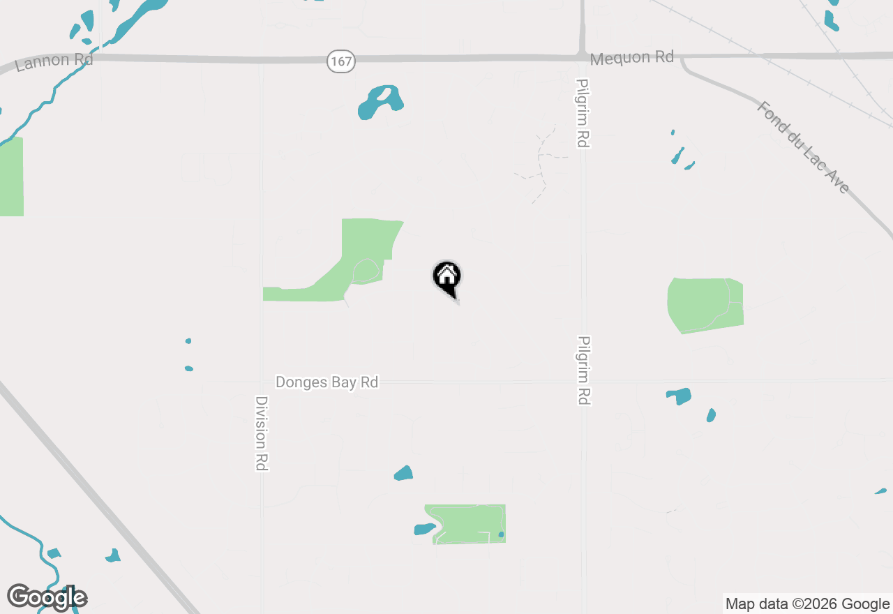 Map of W162N10591 Auburn Ln, Germantown, WI 53022