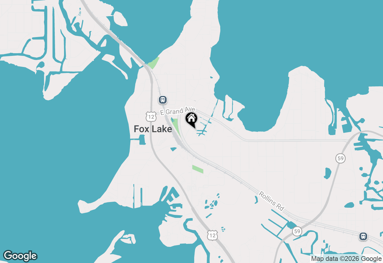 Map of 31 S Holly Avenue, Fox Lake, IL 60020
