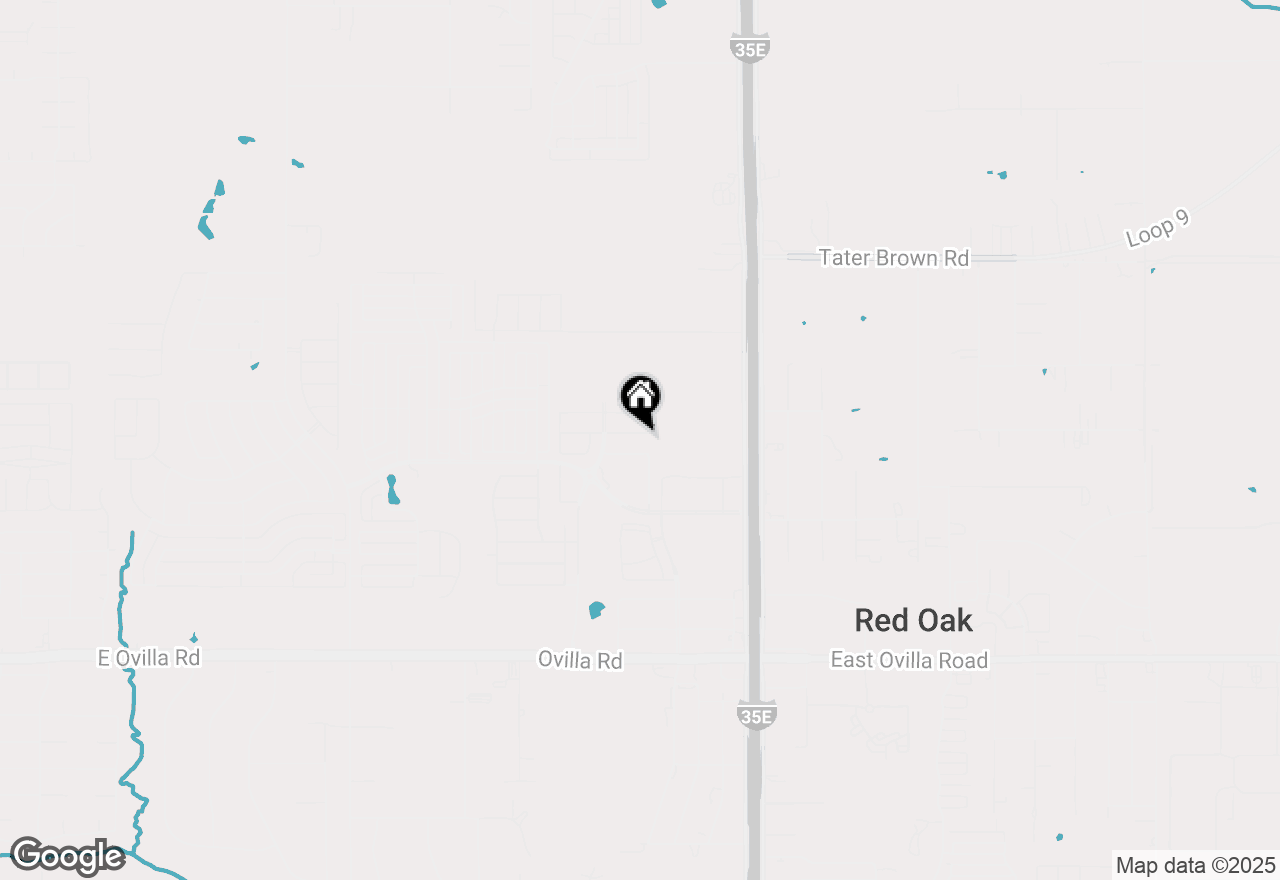 Map of 65 Palouse Street, Red Oak, TX 75154