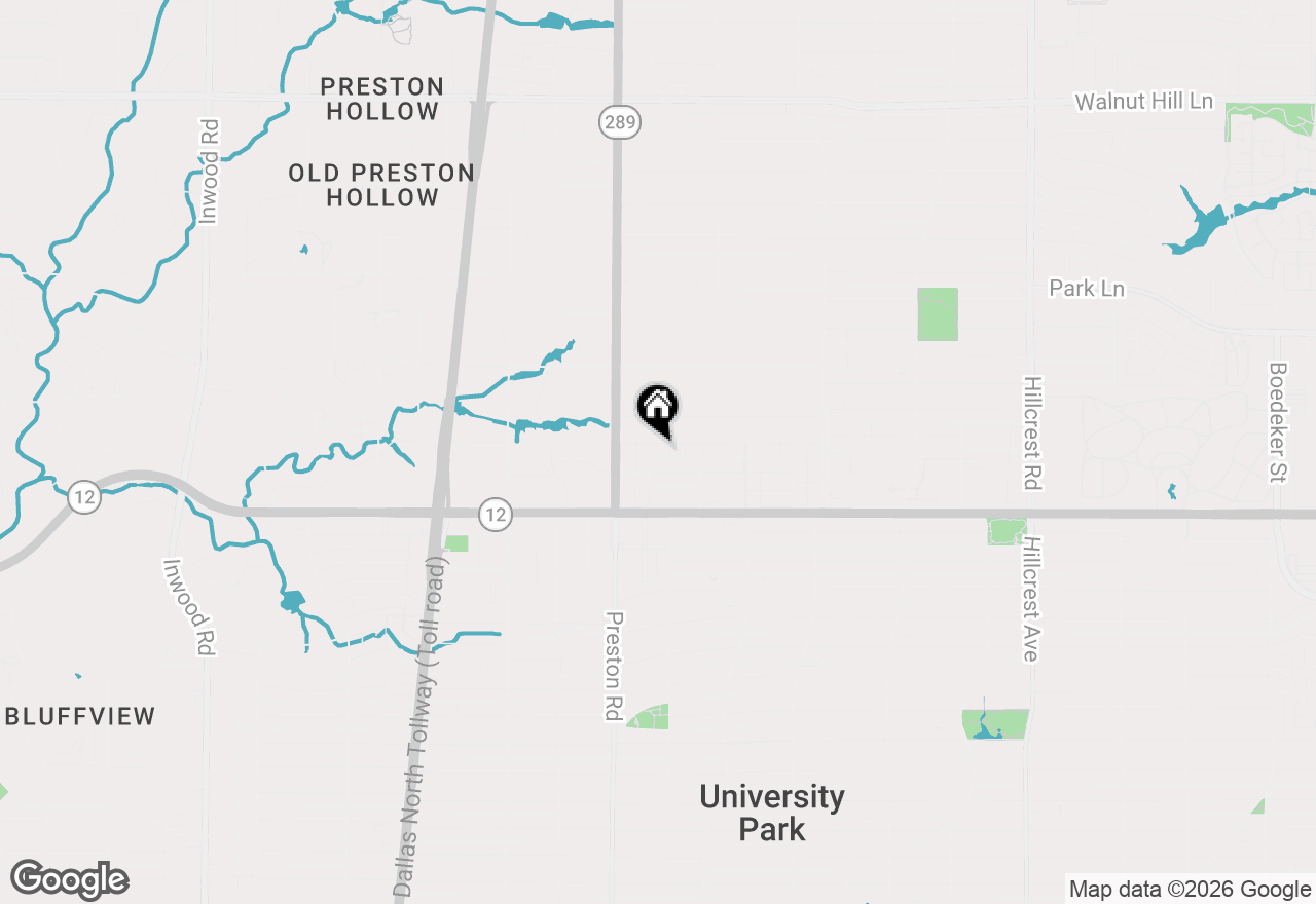 Map of 6131 Bandera Avenue #A, Dallas, TX 75225