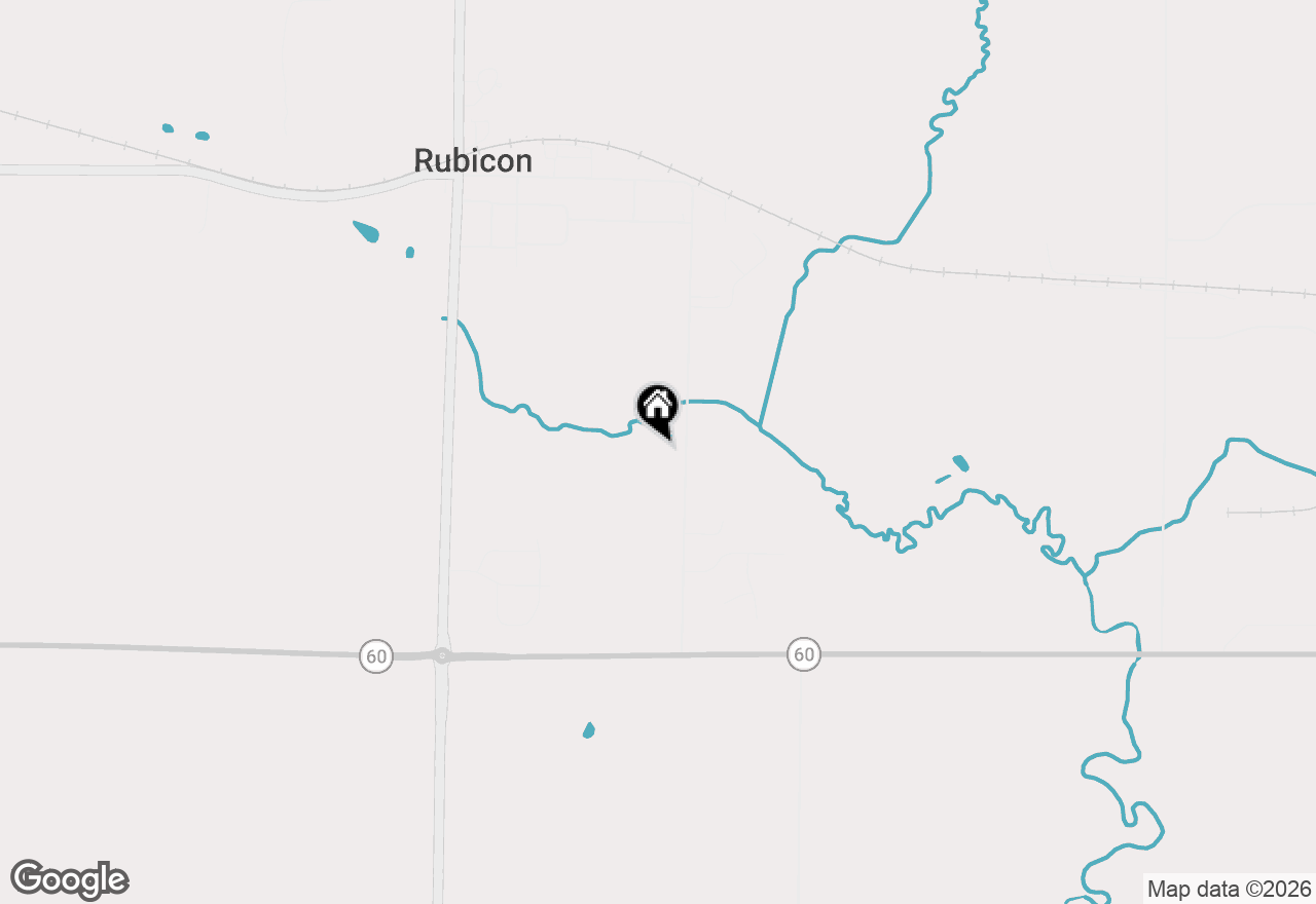 Map of N3869 Rome Road, Rubicon, WI 53078