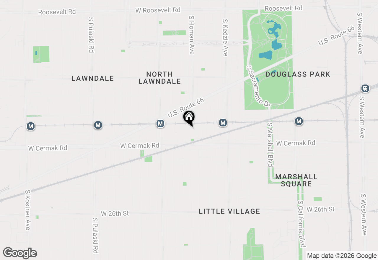 Map of 2103 S Trumbull Avenue, Chicago, IL 60623