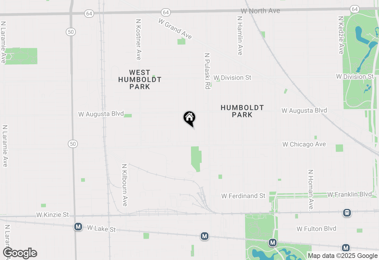 Map of 4107 W Iowa Street #6, Chicago, IL 60651