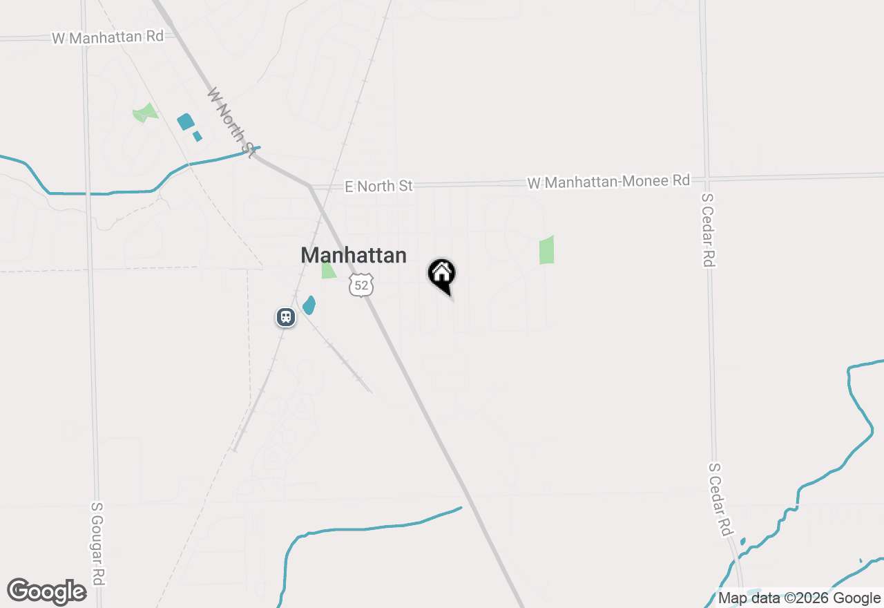 Map of 330 Lee Street, Manhattan, IL 60442