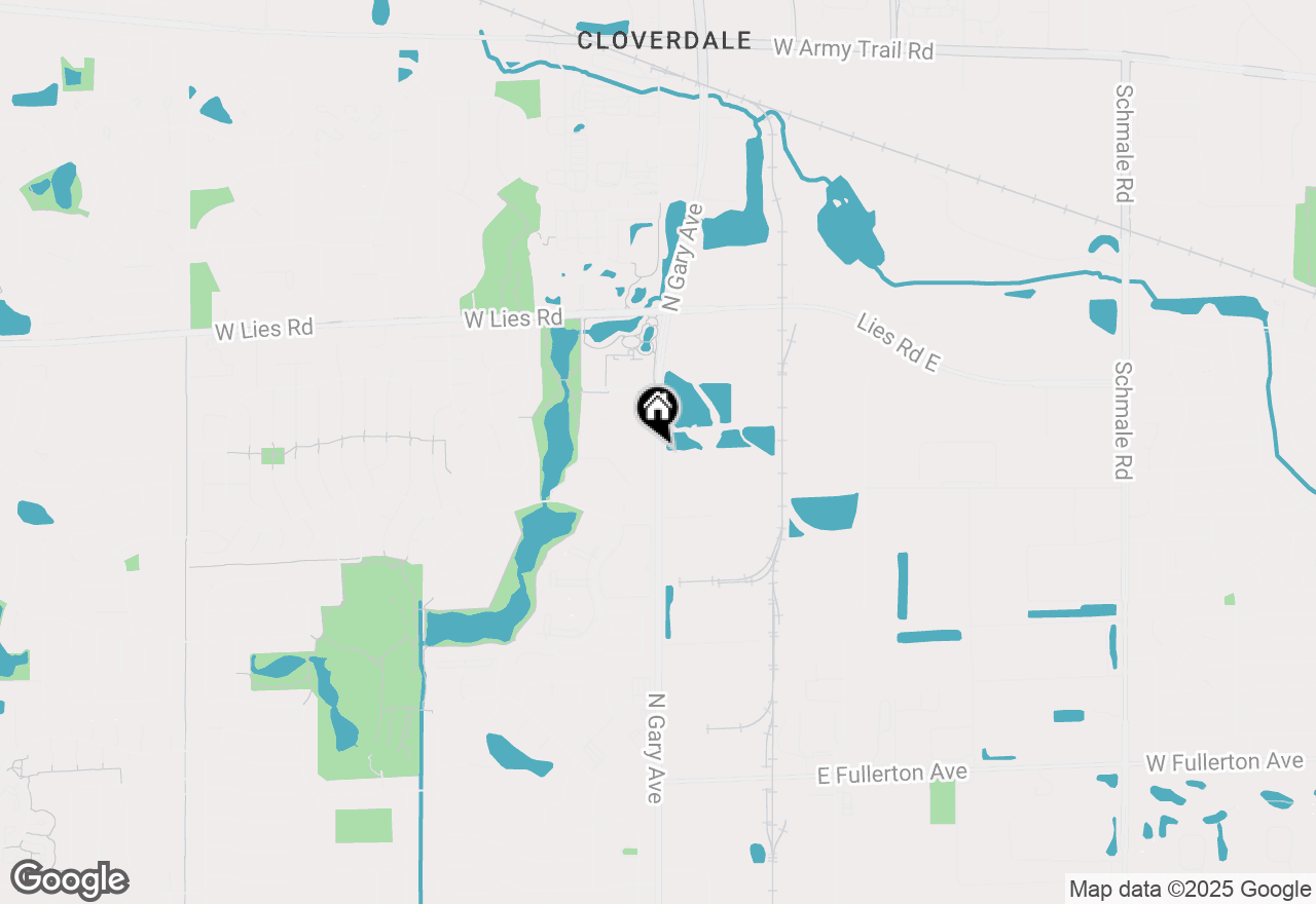 Map of 232 Klein Creek Court #4D, Carol Stream, IL 60188